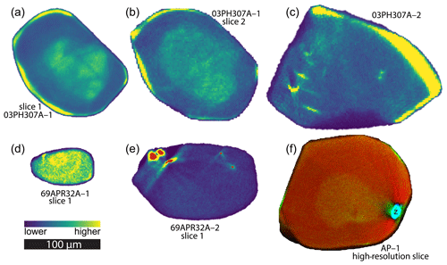 U and Th zonation in apatite observed by synchrotron X-ray fluorescence tomography and implications for the (U–Th) ∕ He system